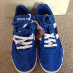 NIB  Diesel Men’s Lounge Skydiver/White Sneakers Sz 9 M