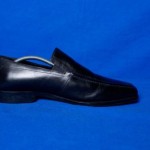Mens HUGO BOSS Black Slip on Shoes Leather Rubber Size 11 US