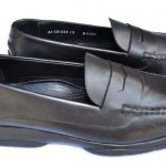 Cole Haan Country Black Leather Driving Mocs / Penny Loafers Size 13