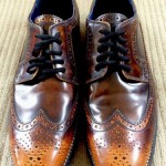 Men’s Cole Haan Lunargrand Wingtip Brown Burnished  Leather 11 M