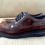 Men’s Cole Haan Lunargrand Wingtip Brown Burnished  Leather 11 M