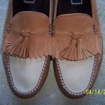 NICE MENS BRAGANO LEATHER TASSEL SLIP ON LOAFERS MOCASINS SZ 12 COLE HAAN SHARP