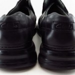 Clarks Black Leather Slip On Loafers Men Size 9.5 Wide
