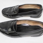 Cole Haan Mens Black Leather Penny Loafer Size 9.5 M