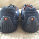 Mens Hugo Boss Orange Casual Fashion Sneakers Navy Black Size 42 US 8.5, 9