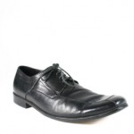 BOSS HUGO BOSS Men’s Black Leather Loafers Sz 10