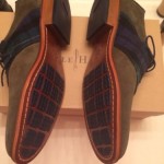 Cole Haan Air Colton Forrest Green Plaid Saddle MSRP $198 70% Off