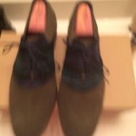 Cole Haan Air Colton Forrest Green Plaid Saddle MSRP $198 70% Off