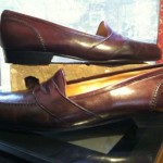 Bragano Cole Haan Leather Loafer Moccasin Re-heeled Cordovan Sz 11.5M US 47 EU