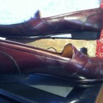 Bragano Cole Haan Leather Loafer Moccasin Re-heeled Cordovan Sz 11.5M US 47 EU