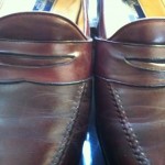 Bragano Cole Haan Leather Loafer Moccasin Re-heeled Cordovan Sz 11.5M US 47 EU