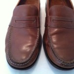 Mens COLE HAAN Light Brown Leather PENNY LOAFERS Sz 11.5 Medium