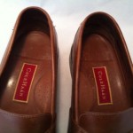 Mens COLE HAAN Light Brown Leather PENNY LOAFERS Sz 11.5 Medium