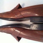 Mens COLE HAAN Light Brown Leather PENNY LOAFERS Sz 11.5 Medium