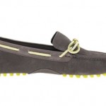 BNIB COLE HAAN AIR GRANT Charcoal Grey Suede Driving Loafer Shoes Mens Size 10.5