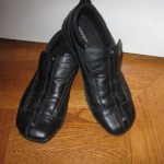 RARE NWOB MEN’S DIESEL OROLAN  BLK LEATHER SLIP ON SHOES US 10.5 M