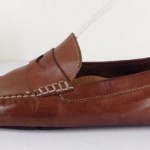 Cole Haan Mens Howland Penny Loafers Drivers Shoes Size 11W 11 W Brown $148