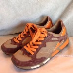 Mens Brown Tan Orange DIESEL Sneakers Casual Shoes Size 9.5 Style 16763