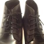 HUGO BOSS AUTHENTIC BLACK DRESS ANKLE BOOTS SHOES 10.5 UK 11.5 US