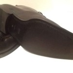 HUGO BOSS AUTHENTIC BLACK DRESS ANKLE BOOTS SHOES 10.5 UK 11.5 US