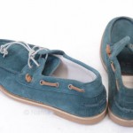 Hugo Boss Orange Label 7 Teal suede boat loafer shoe new GTQ514 European 40
