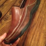 COLE HAAN NIKE AIR Men’s Size 8 M Brown Leather Slip-on Loafers Shoes
