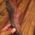 COLE HAAN NIKE AIR Men’s Size 8 M Brown Leather Slip-on Loafers Shoes
