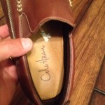 COLE HAAN NIKE AIR Men’s Size 8 M Brown Leather Slip-on Loafers Shoes