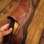COLE HAAN NIKE AIR Men’s Size 8 M Brown Leather Slip-on Loafers Shoes