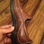 COLE HAAN NIKE AIR Men’s Size 8 M Brown Leather Slip-on Loafers Shoes