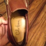 COLE HAAN NIKE AIR Men’s Size 8 M Brown Leather Slip-on Loafers Shoes