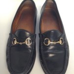 MENS COLE HAAN BLACK LEATHER LOAFERS  SHOES Size 11 M