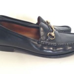 MENS COLE HAAN BLACK LEATHER LOAFERS  SHOES Size 11 M