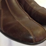 L@@K COLE HAAN NIKE AIR GRADY TWO MEN SZ 14 M BROWN SLIP ON CASUAL SHOES NICE!!