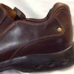 L@@K COLE HAAN NIKE AIR GRADY TWO MEN SZ 14 M BROWN SLIP ON CASUAL SHOES NICE!!
