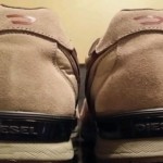 Diesel Mens Absolute brown Suede Lace Up Sneakers Shoes 13