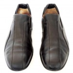Men’s COLE HAAN Nike Air Leather Loafers Shoes Size 9.5 M Black