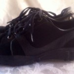 Cole Haan G series NIKE AIR Waterproof Black Leather Hiking Walking Shoes sz 8 B