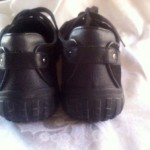 Cole Haan G series NIKE AIR Waterproof Black Leather Hiking Walking Shoes sz 8 B
