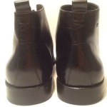 HUGO BOSS AUTHENTIC BLACK DRESS ANKLE BOOTS SHOES 10.5 UK 11.5 US
