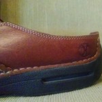 Cole Haan 11 mens brown leather slip on shoes loafers mules clogs