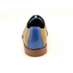 Cole Haan Carter RBR.Saddle Mens Leather Oxfords Shoes Used