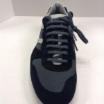 $150 NIB New Hugo Boss Orange Orlet Black Athletic Sneakers Men US 9 EU 42