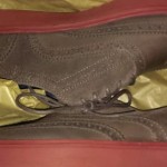 COLE HAAN Mens Bergen Wingtip Oxfords Shoes Chestnut Suede – sz 9.5 New In Box