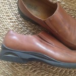 Cole Haan Mens Nike Air Brown Shoes 13 Slip On Dress Casual