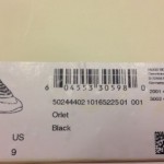 $150 NIB New Hugo Boss Orange Orlet Black Athletic Sneakers Men US 9 EU 42