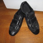 NWOB MEN’S HUGO BOSS BLK LEATHER SPORT SHOES US 10M