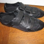 NWOB MEN’S HUGO BOSS BLK LEATHER SPORT SHOES US 10M