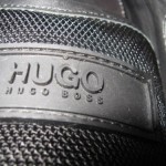 NWOB MEN’S HUGO BOSS BLK LEATHER SPORT SHOES US 10M