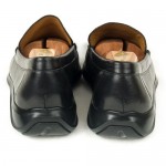 Cole Haan Loafers Mens Shoes Nike Air Black Leather Slip ons Slides Driving 8.5